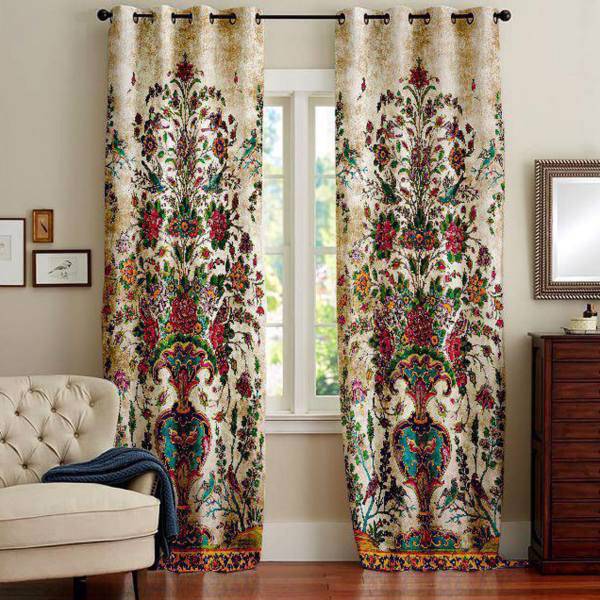 مجموعه دو عددی پرده مینوتو هوم مدل SA-002 ارتفاع 300 سانتی متر، minoto home SA-002 Curtain