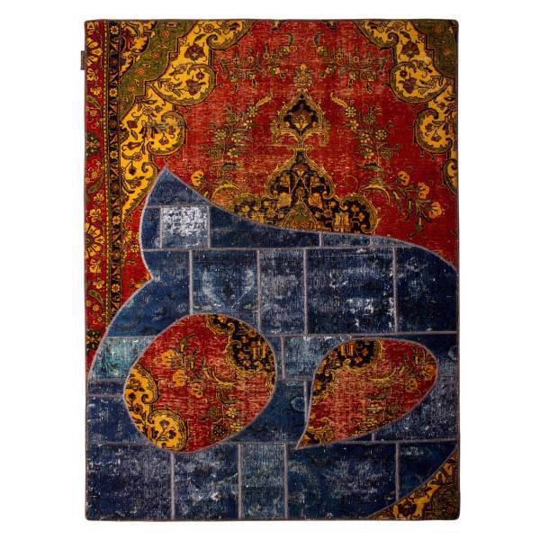 کلاژ فرش چهار متری موسوی کد 22658