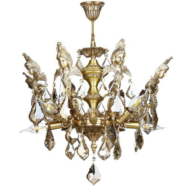 لوستر چشمه نور 12 شعله کد C2743/12، Cheshmeh Noor C2743/12 Twelve Flames Chandelier