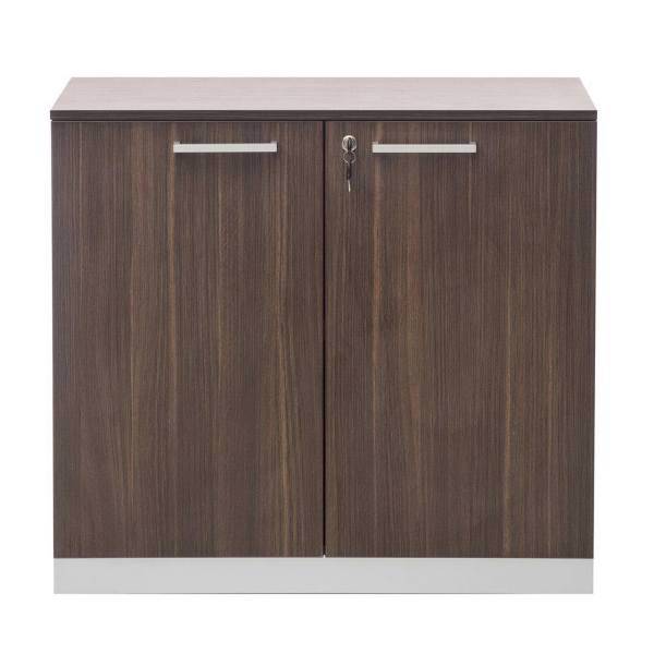 کمد اداری فرآذین مدل FAD-130 بلوطی تیره، Farazin FAD-130 Dark Oak Cupboard