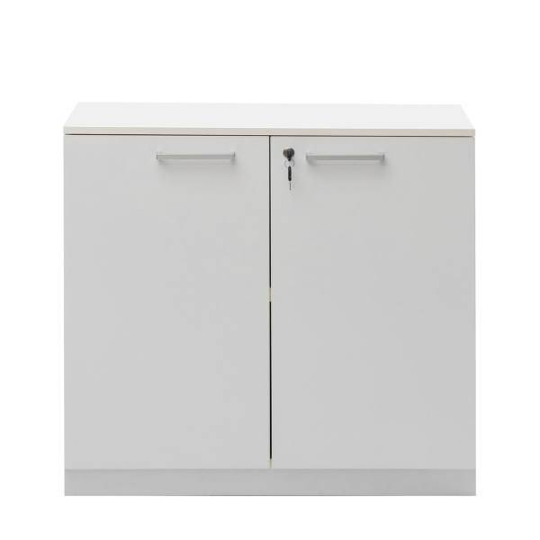 کمد اداری فرآذین مدل FAD-130 سفید، Farazin FAD-130 White Cupboard