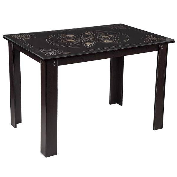 میز ناهار خوری صنایع چوب قائم کد K202 سایز 75 × 115، Sanaye Choob Ghaem K202MDF Dinning Room Table Size 115 x 75