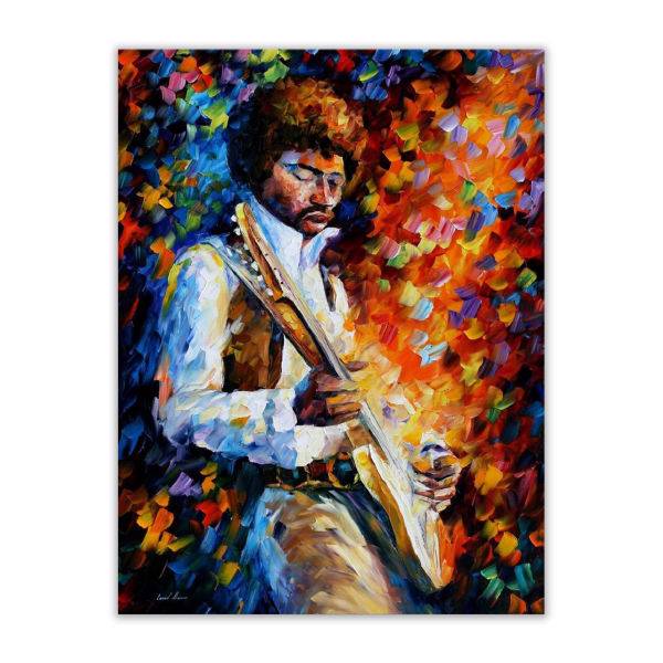 تابلو شاسی گالری آگاپه مدل E22 طرح Jimmy Hendrix، Agape Gallery E22 Jimmy Hendrix MDF Printed Mount