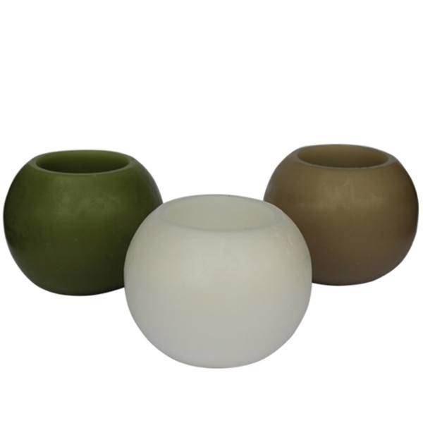 شمع بدون شعله کالیفرنیا کندل مدل CC32GRN - بسته 3 عددی، California Candle CC32GRN Flameless LED Candle Set - Pack Of 3