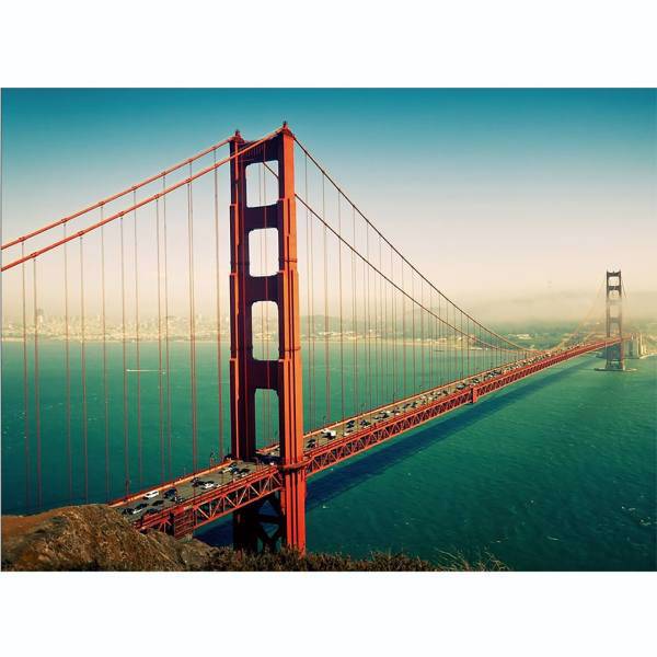 کاغذ دیواری 4 تکه 1وال مدل Sanfran-001، 1Wall Sanfran-001 Wallpaper Giant