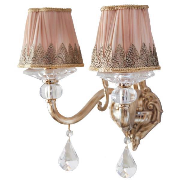 چراغ دیواری مجلل2 شعله کد73625/2، Mojalal 73625/2 Wall lamp