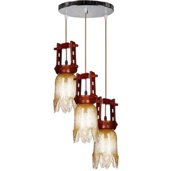 چراغ آویز دیلایت 3 شعله کد 1667/3، Delight 1667/3 Three Branch Hanging Lamp