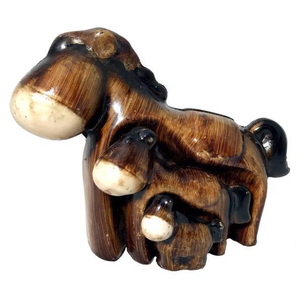 مجسمه ایرسا طرح Fit مدل اسب مجموعه 3 عددی