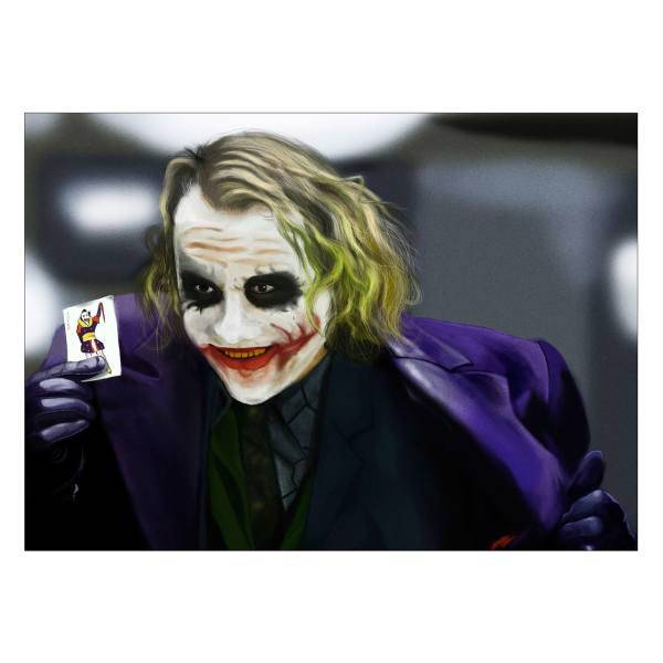 تابلو شاسی ونسونی طرح Joker Cock a Hoop سایز 50 × 70، Wensoni Joker Cock a Hoop Chassis Size 50 x 70