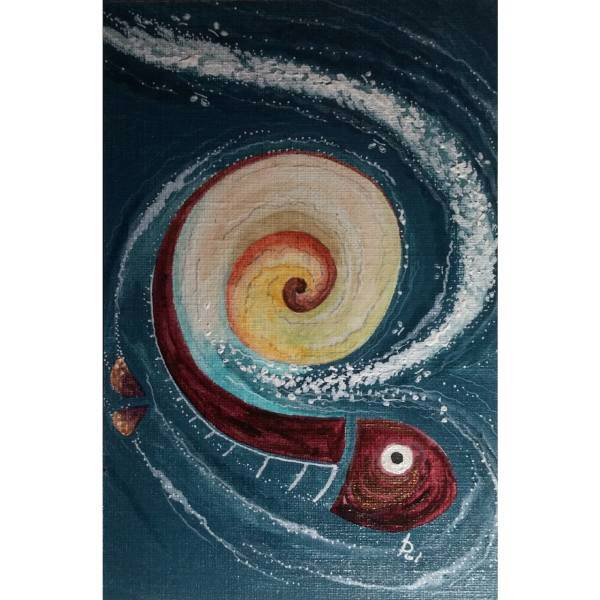 تابلو نقاشی اسما کد a-03