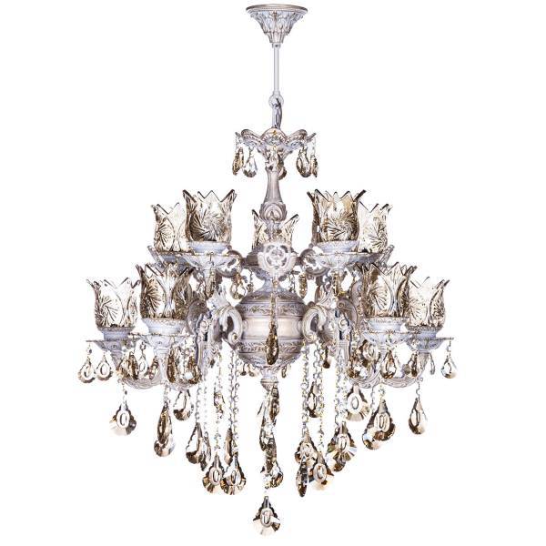 لوستر چشمه نور 10 شعله کدS3503/5WT، Cheshmeh Noor Ten Flames S3503WT Chandelier