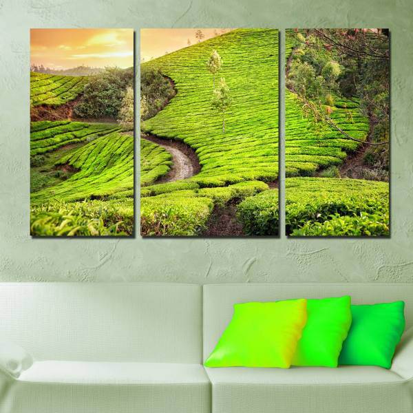 تابلوی دیواری 3 تکه آفتاب مدل TA-904