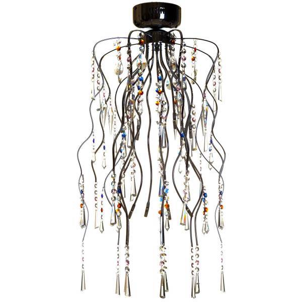 لوستر آویز فانتزی چشمه نور کد 5247/8، Cheshmeh Noor 5247/8 Hanging Chandelier