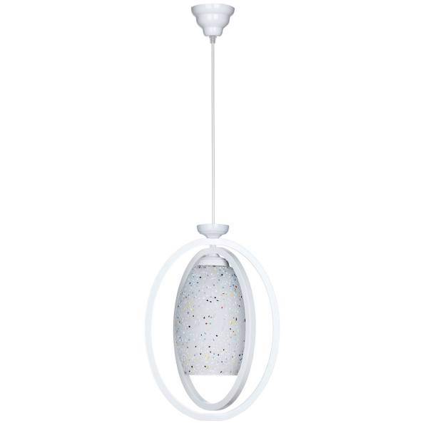 چراغ آویز چشمه نور 1 شعله کد G539/1H-WT، Cheshmeh Noor G539/1H-WT One Branch Hanging Lamp