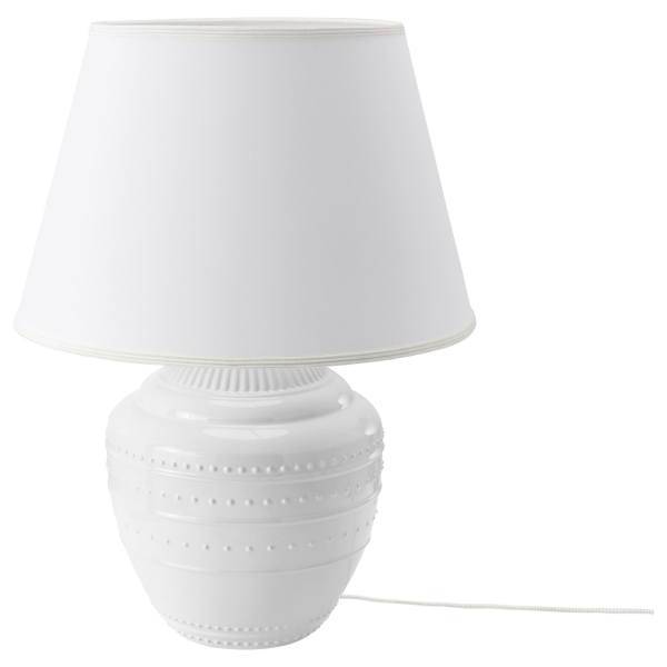 آباژور ایکیا مدل Rickarum White، Ikea Rickarum White Table Lamp