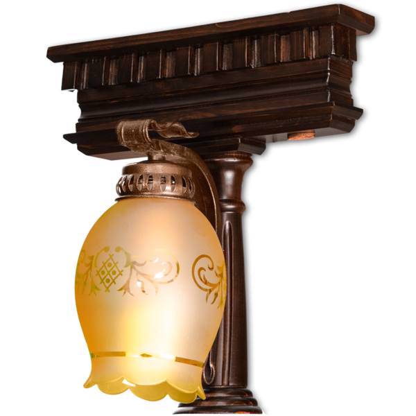 چراغ دیواری دارکار مدل تخت جمشید تک شعله کد 448، Darkar 448 One Branch Takht Jamshid Wall Lamp