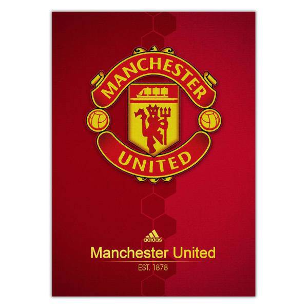 تابلوی ونسونی طرح Manchester United 2016 سایز 30x40، Wensoni Manchester United 2016 Chassis 30x40