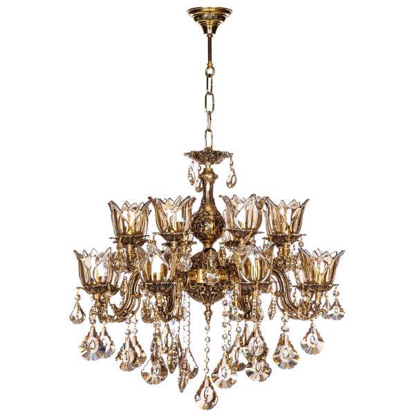 لوستر چشمه نور 24 شعله کد C2731/8+16، Cheshmeh Noor Twenty four Flames C2731 Chandelier