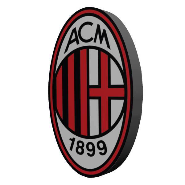 مگنت چوبی آث میلان بانیبو مدل A.C Milan