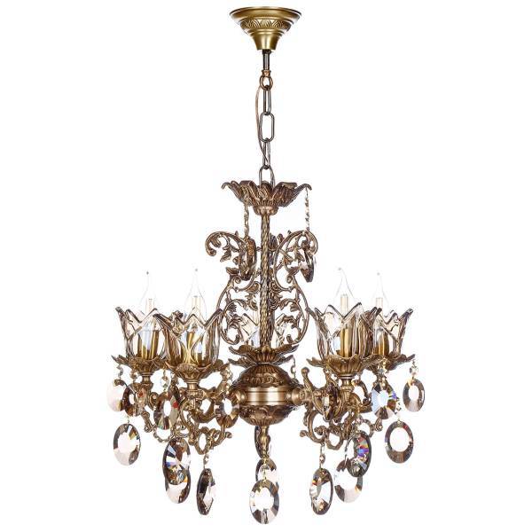 لوستر چشمه نور 5 شعله کد C2727، Cheshmeh Noor C2727 Five Flames Chandelier