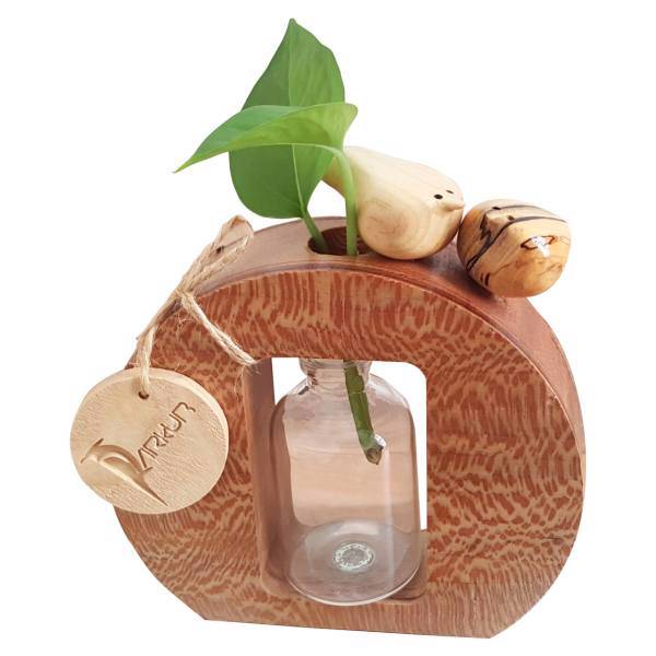 گلدان چوبی دارکوب مدل Va-02a، Darkub Va-02a Wooden Vase