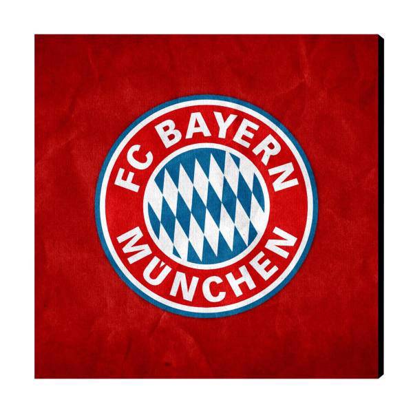 تابلو شاسی عرش مدل AS142 طرح FC Bayern Munich سایز 20x20 سانتی متر