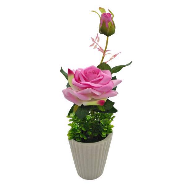 گلدان به همراه گل مصنوعی کیدتونز کد KGG-014-5، Kidtunes KGG-014-5 Flower And Pot