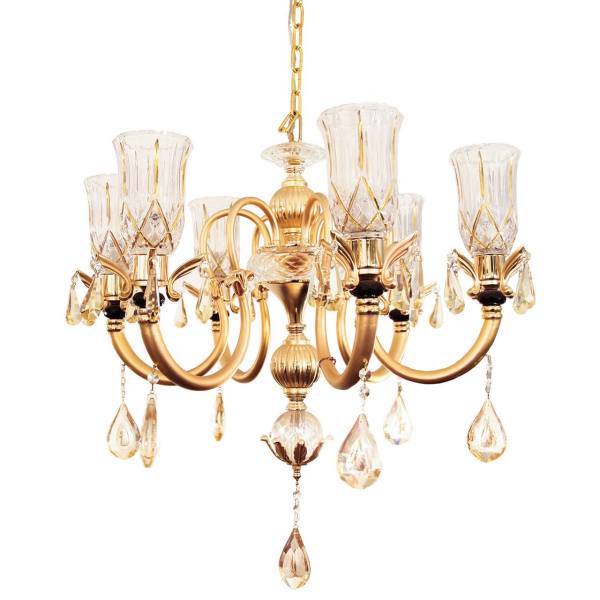 لوستر مجلل 6 شعله کد 6/ 5604، Mojalal 5604/6 six Flames Chandelier