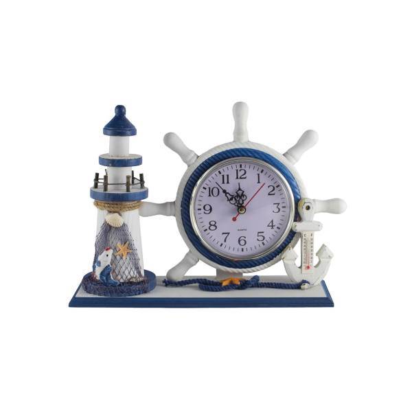 ساعت رو میزی فانوس دریایی کد 10020039