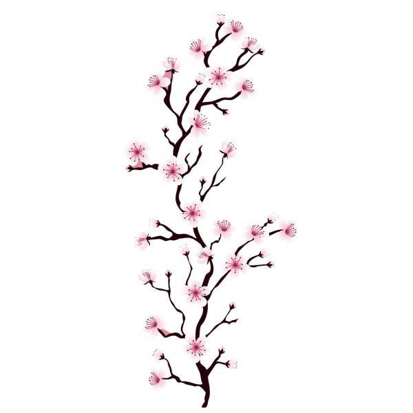 استیکر سه بعدی سالسو طرح شکوفه های بهاری، Salso Spring Blossom 3D Sticker