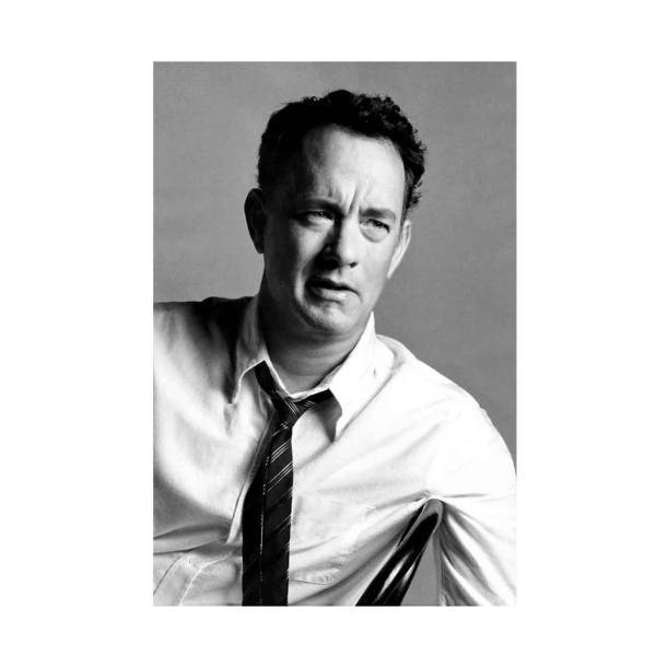 تابلو شاسی چوبی نوین نقش طرح تام هنکس 03، Novinnaghsh Wooden Chassis Tom Hanks 03