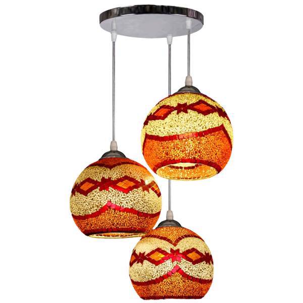 چراغ آویز دیلایت 3 شعله کد Del31-200-3، Delight Del31-200-3 Three Branch Hanging Lamp