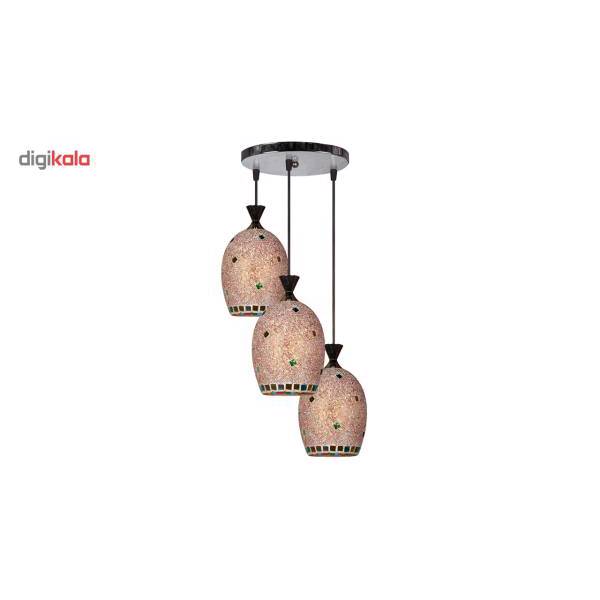 چراغ آویز دیلایت 3 شعله کد GH090-3، Delight GH090-3 Three Branch Hanging Lamp