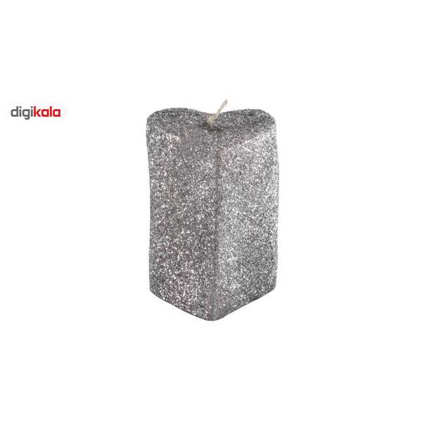 شمع اکلیلی طرح قلب کد AL-9110015 مجموعه 4 عددی