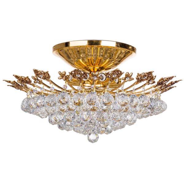 لوستر سقفی چشمه نور 10 شعله کد 2631/60، Cheshmeh Noor 2631/60 Ten Flames Ceiling Chandelier