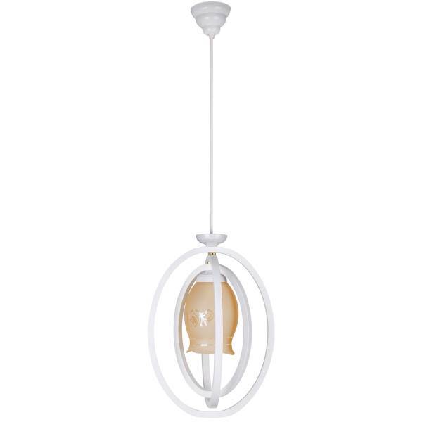 چراغ آویز چشمه نور 1 شعله کد G521/1H-WT، Cheshmeh Noor G521/1H-WT One Branch Hanging Lamp