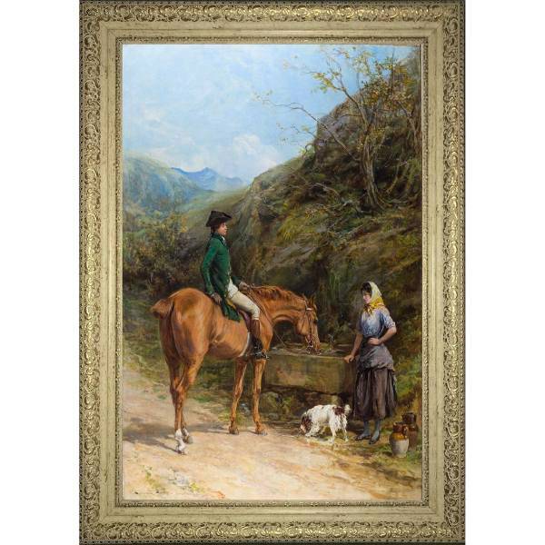 تابلو گالری هنری پیکاسو طرح یک ملاقات اتفاقی