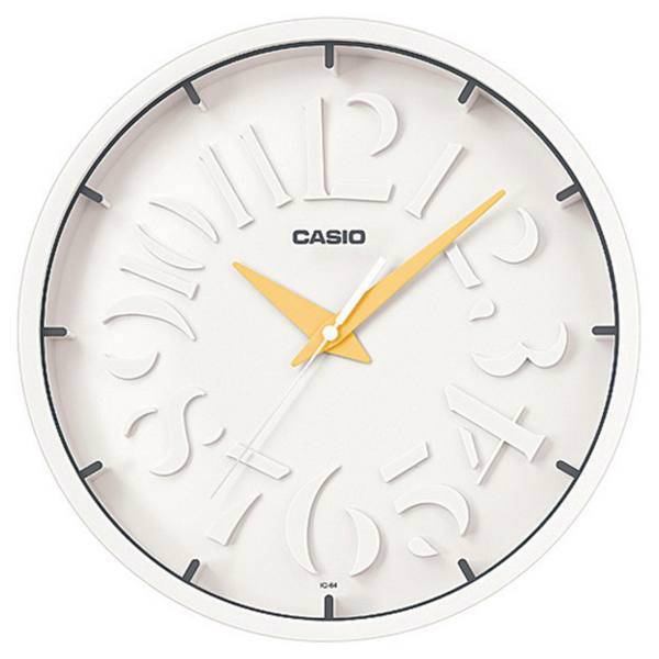 ساعت دیواری کاسیو مدل IQ-64-9DF، Casio IQ-64-9DF Wall Clock