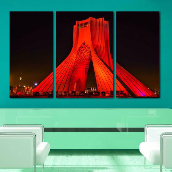 تابلو 3تکه گالری آفتاب کد TI118