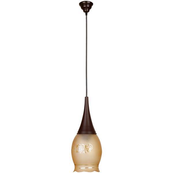 چراغ آویز چشمه نور 1 شعله کدG547/1H-BR، Cheshmeh Noor G547/1H-BR One Flame Hanging Lamp