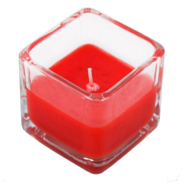 شمع عطری با رایحه توت فرنگی کد 05