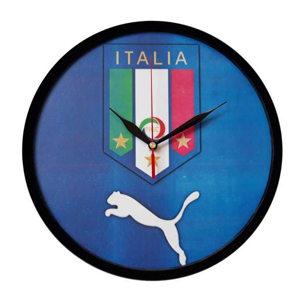 ساعت دیواری تیم ملی ایتالیا مدل سان تایم 402، Italy National Football Team Clock Sun Time 402