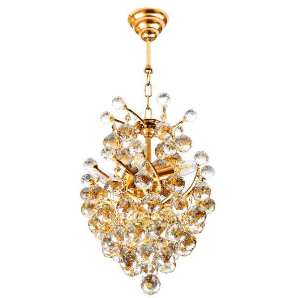 لوستر چشمه نور 4 شعله کد 2643/30، Cheshmeh Noor 2643/30 Four Flames Chandelier