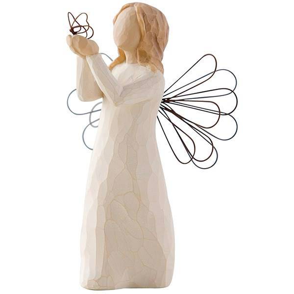 مجسمه ویلو تری مدل فرشته آزادی، Willow Tree Angel Of Freedom 26219 Statue