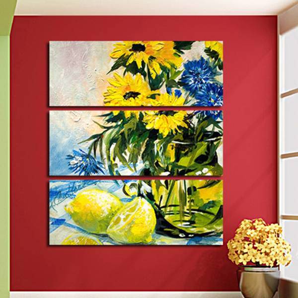 تابلوی دیواری 3 تکه بارمان مدل TA-1307، Barman TA-1307 Tableau 3 Pcs