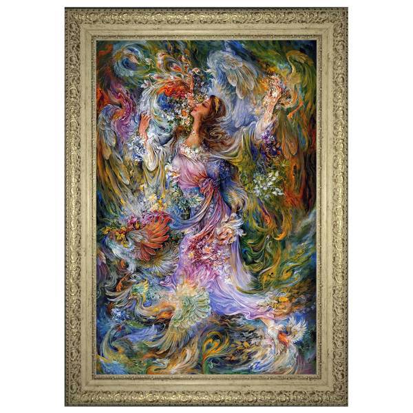 تابلو گالری هنری پیکاسو طرح مینیاتور اثر استاد فرشچیان کد 0120