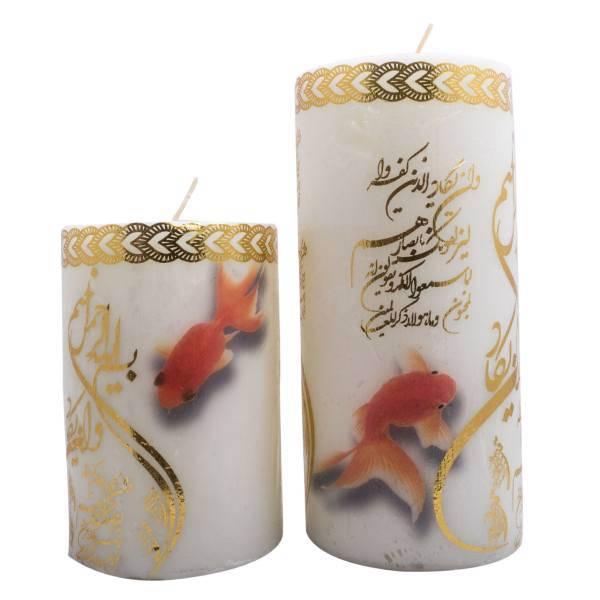 شمع آرت گالری کد A3041 مجموعه 2 عددی