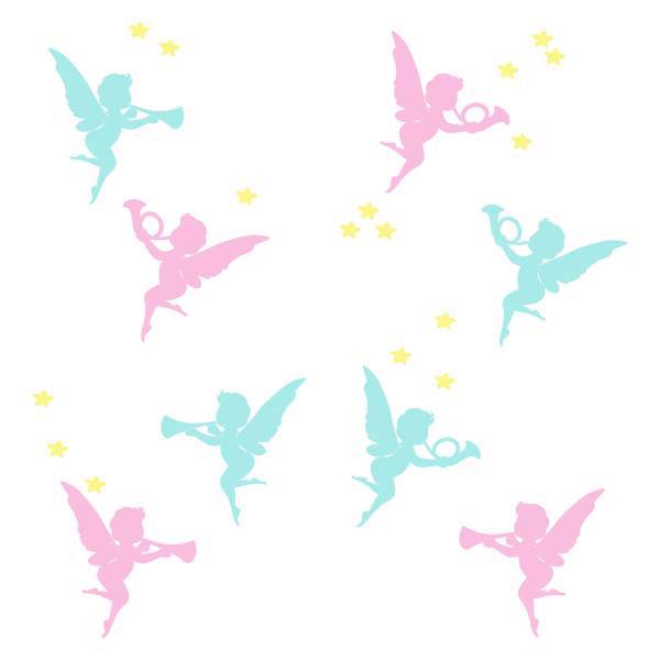 استیکر سالسو طرح dreamlike angels، Salso dreamlike angels Sticker