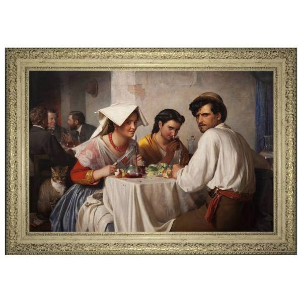 تابلو گالری هنری پیکاسو طرح مهمانخانه