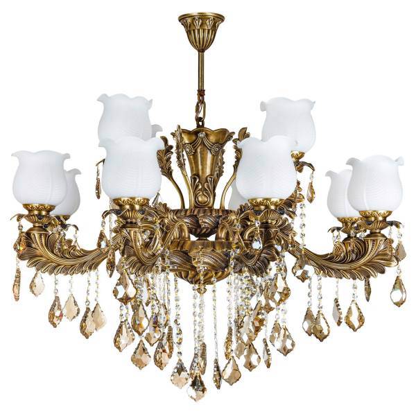 لوستر چشمه نور 12 شعله کد S3557، Cheshmeh Noor S3557 Twelve Flames Chandelier